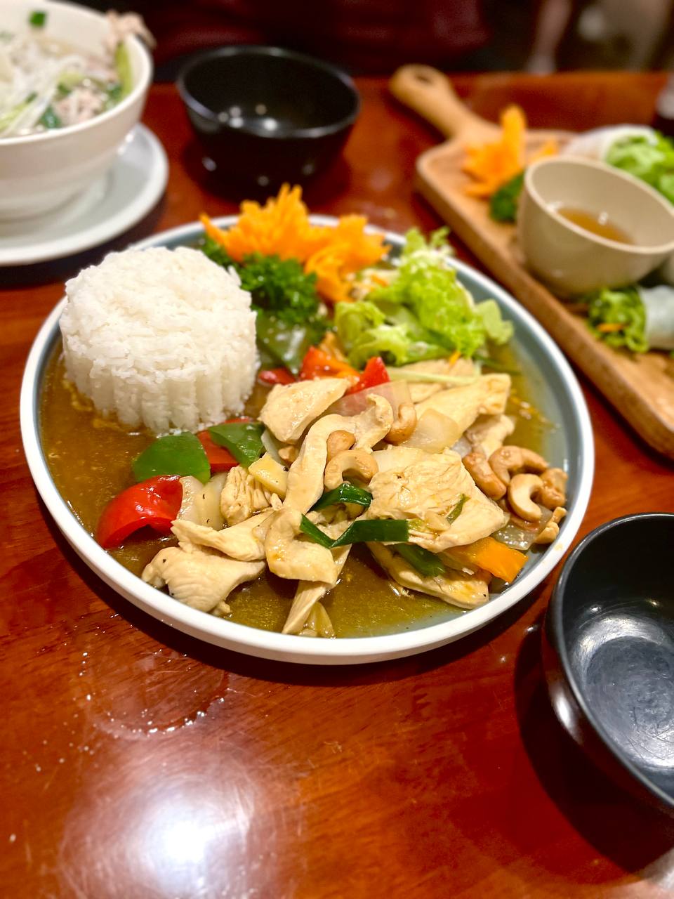 Chicken cashew stir fry, Hanoi