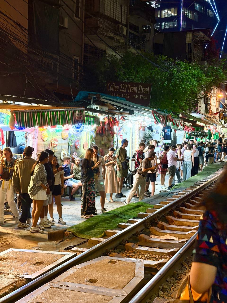 Train Street, Hanoi — Coffee 222