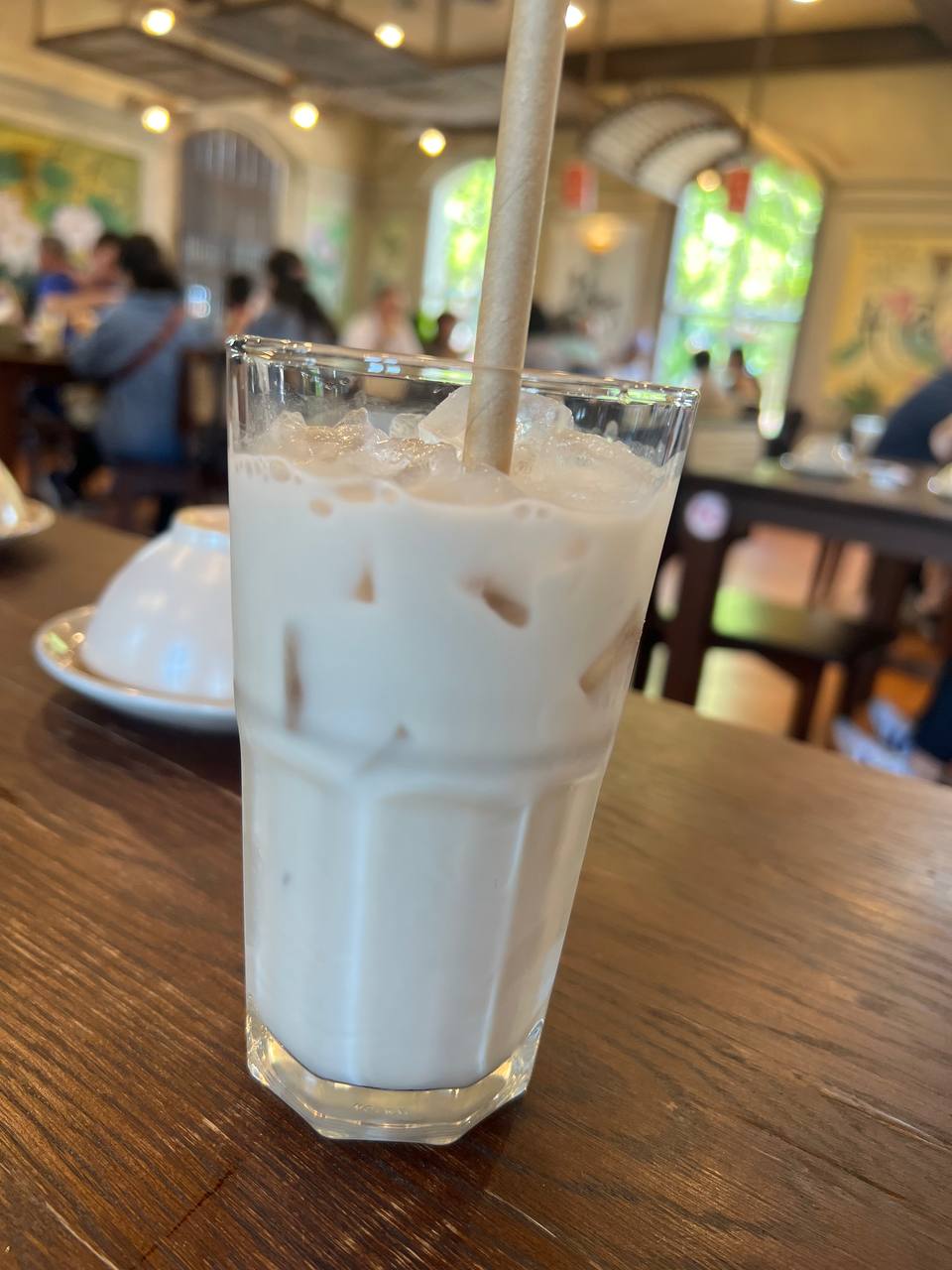 Iced coconut drink at Ngoc Chi, Ba Na Hills